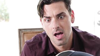 Sarah Banks gets on top of her lover and endures the dick