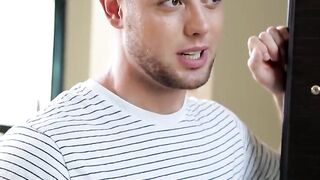 RawNextDoor.com - Mitch Hanson bangs Brendan Phillips from behind as he smacks his pe