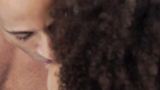 21Innocent.com - Ebony babe's curves and pussy slammed hard in passionate sex
