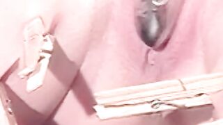 Kinky redhead enjoys hardcore spanking and rough domination