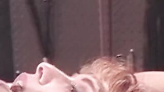 Kinky redhead enjoys hardcore spanking and rough domination