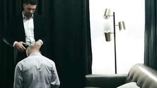 DisruptiveMovie.com - Boss Chris Damned marks stepdad Dale Savage with cum for stepso