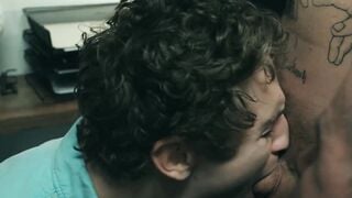 DisruptiveMovie.com - Boss Chris Damned marks stepdad Dale Savage with cum for stepso