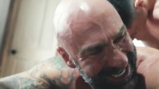 DisruptiveMovie.com - Stepdad Drew Sebastian mounts stepson Tristan Hunter's thick th