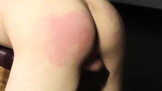 Slave twink spanked while being tied up and forcefully taken