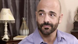 MaleIcons.com - Hottie Adam drills his big dick into his twink stepson's tight ass wi