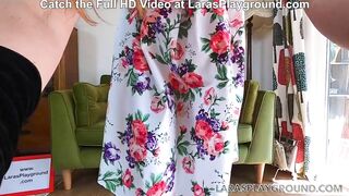 Floral Dress with Girdle