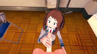 Fucking Ochaco Uraraka from your point of view - My Hero Academia Animated.