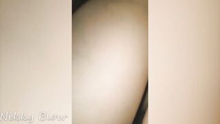 point of view closeup vaginal bareback private sweet lovers sex with ending in twat