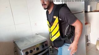 GAS DELIVERYER IS TAKEN BY THE MARRIED CLIENT AND THE CAMERA FLAGS THEM FLAGS ( full videos xvideos red )