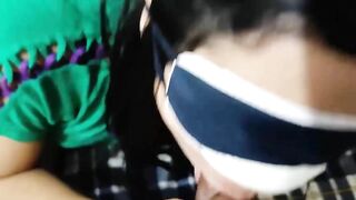Adorable women blows dick and gets her cunt boned rough into doggy position and swallows all the cum part one