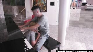 RealMomExposed - goddess Stepmom Rachel Cavalli Helps Out Distracted Stepson