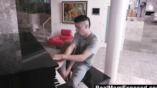 RealMomExposed - goddess Stepmom Rachel Cavalli Helps Out Distracted Stepson