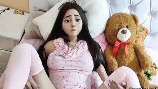 My New Pure Step Daughter into Pink - Eighteen Falls Inside the Hands of Her Filthy Stepdad