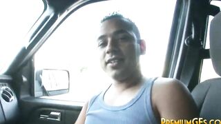 Bdsm 18 cum drenched into bukkake video