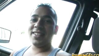Bdsm 18 cum drenched into bukkake video