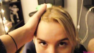 Crazy Sexy oral sex after shower and quick banged - MiraDavid