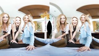 Erotic America - Slutty coworkers, Kayley Gunner, Kenzie Taylor, & Skylar Snow, will do anything to got out of work early and enjoy the Labor Day weekend