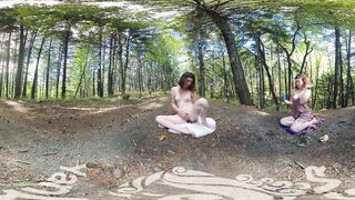 Naughty Yanks VR Turquoise Masturbating Outside