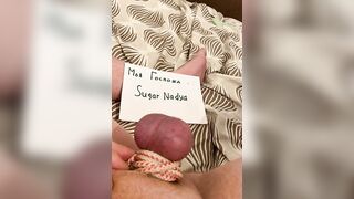 SugarNadya demonstrates the executed orders of her hand whore