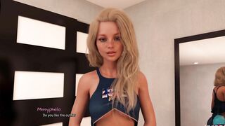 RADIANT Ch.three #29 • Hot blonde teenagers shows off her tight and voluptuous booty and twat