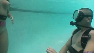 Katie Cummings – Underwater Scuba Sex