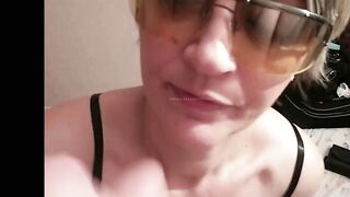 STEPSISTER A head and she swallows the cum any through