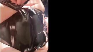 banged! into rubber and throat plowed