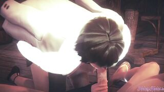 1 Punch Man Anime 3D - Fubuki Rough Porn [blowjob, 3some, hand job, boobjob, screwed...] - Japanese oriental manga animated game porn