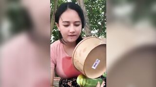 Official method of consuming a cucumber