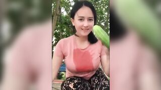 Official method of consuming a cucumber