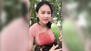 Official method of consuming a cucumber