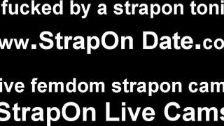 I want to ram your booty with a fat strap-on