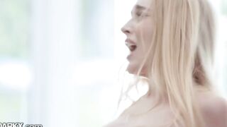 Slender Blonde Snob vs Her Huge Dick Butler - DarkX