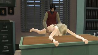 Office secretary Banged! with Boss for promotion - Office Sex