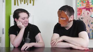 Slave teenie fed rough dick