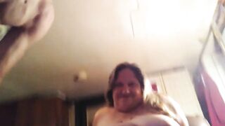 Showing her cunt