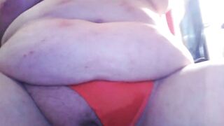 Showing her cunt