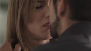 TSSexual.com - Crystal Thayer's ass drilled hard in a prone bone position