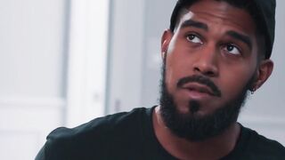 MaleNoir.com - Black security guard anally fucks his Asian customer hard and rough wi