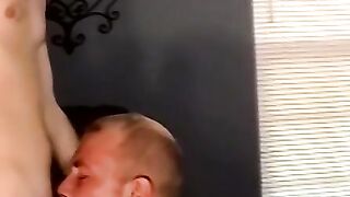 Huge dick amateur drilling raw asses in interracial threesome