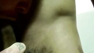 Big dicked ebony homo thrusts his cock in white asshole