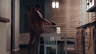 My handsome stepbro bang my asshole in kitchen