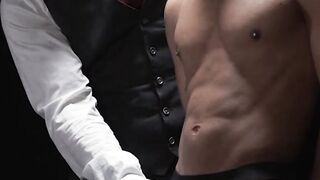 Milo Miles' ass fucking and rimming with daddy Cain