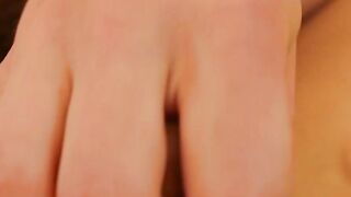 Horny Sebastian grabs his fat uncut dick and jerks it off