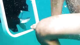 TeenGroupSex.com - JMac gives naughty chicks his big dick on their boat