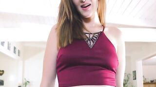 SisterLikesMe.com - Peyton walks in on her stepbro's jerk fest and joins in