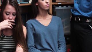 ShopliftersPunished.com - Teen threesome sex with Charity Crawford and Zoey Laine fuc