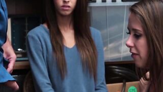 ShopliftersPunished.com - Teen threesome sex with Charity Crawford and Zoey Laine fuc