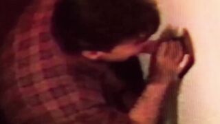 This erotic scene of Steve Kaye and his buddies is full of cock devouring